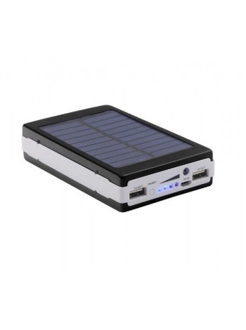 Зовнішній акумулятор на сонячних батареях Solar Power Bank 90000mAh