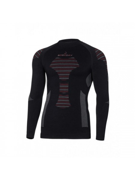 Термокофта BodyDry Bionic Man Black/Red XS/S (BOD-VBIOBLRDXS-S)