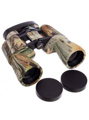 Бінокль BUSHNELL 20х50 TY-1507 (пластик, скло, PVC-чохол, камуфляж ліс) (PT0005)