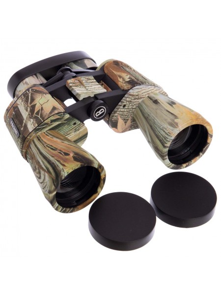 Бінокль BUSHNELL 20х50 TY-1507 (пластик, скло, PVC-чохол, камуфляж ліс) (PT0005)