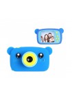 Фотоапарат дитячий ведмедик Teddy GM-24 Blue (vi033-hbr)