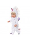 Комбінезон — Милий Єдиноріг для ляльки Baby Born Zapf Creation OL31507