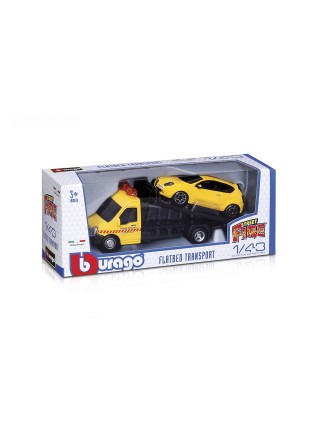 Набір ігровий Bburago Автоперевізник з машиною АльфаРомео mito DD649417
