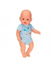 Одяг для ляльки боді блакитне BABY born DD657345