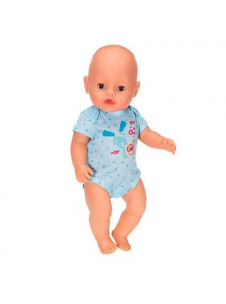 Одяг для ляльки боді блакитне BABY born DD657345