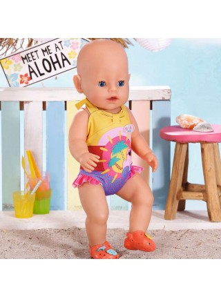 Одяг для ляльки Святковий купальник з качечкою BABY born DD657353