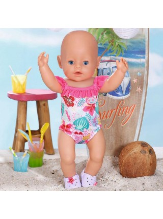 Одяг для ляльки Святковий купальник із зайчиком BABY born DD657354