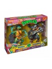 Ігрові фігурки в наборі TMNT Леонардо проти Рокстеді 15 см KD98693