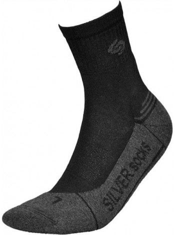 Носки InMove Athletic Deodorant Silver 41-43 Black/Anthracite (1026-adsblackanthracite41)