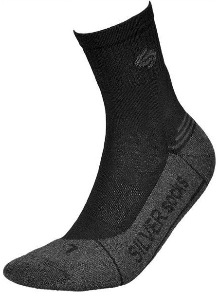 Носки InMove Athletic Deodorant Silver 38-40 Black/Anthracite (1026-adsblackanthracite38)