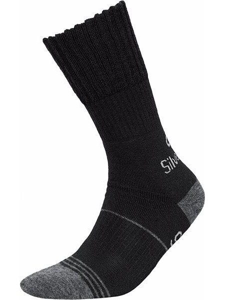 Носки InMove Trekking Deodorant Silverwool 35-37 Black (1026-tdswblack3537)
