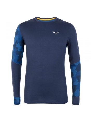 Термокофта Salewa Cristallo L/S Mns M Синій (1054-013.002.9318)