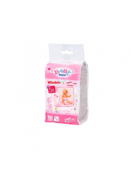 Підгузки для Baby Born 5 шт BABY born DD650358
