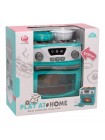 Дитяча кухонна плита Qun Feng Toys Play at Home 20х18х11 см Бірюзовий (103119)