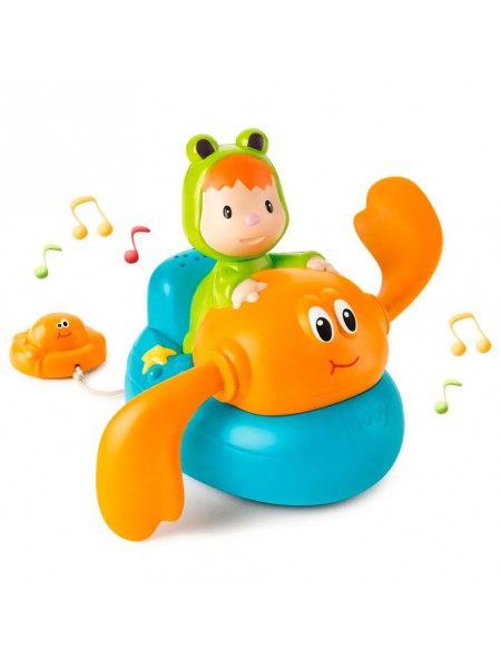 Дитяча іграшка для ванної Smoby Веселий крабик IG116521