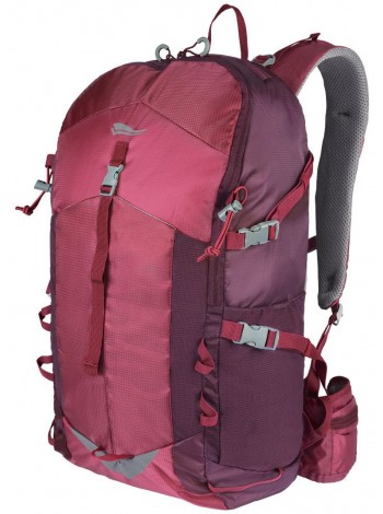 Туристичний трекінговий похідний рюкзак Crivit Sports 25L бордовий
