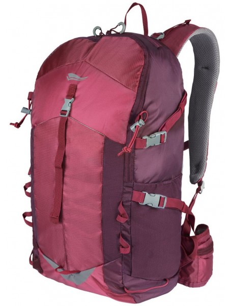 Туристичний трекінговий похідний рюкзак Crivit Sports 25L бордовий