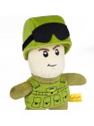 М'яка іграшка KidsQo солдат ВСУ без бороди 25 см (KD703)