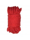 Мотузка для зв'язування Bdsm4u червона шовкова Special Silk Rope 10 метрів