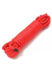 Мотузка для зв'язування Bdsm4u червона шовкова Special Silk Rope 10 метрів
