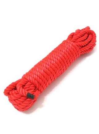 Мотузка для зв'язування Bdsm4u червона шовкова Special Silk Rope 10 метрів