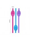 Коктейльні трубочки у формі статевих губ Lovetoy Original Pussy Straws 9 шт.