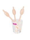 Коктейльні трубочки у формі статевих губ Lovetoy Original Pussy Straws 9 шт.