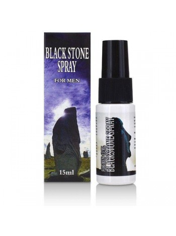 Спрей-пролонгатор для відстрочення оргазма Cobeco Black Stone Spray 15 мл