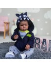 Силіконова колекційна лялька реборн Reborn Doll Хлопчик con Висота 50 см (435)