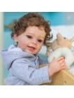 Силіконова колекційна лялька реборн Reborn Doll Хлопчик Йогорка Висота 55 см (436)