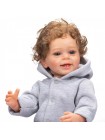 Силіконова колекційна лялька реборн Reborn Doll Хлопчик Йогорка Висота 55 см (436)
