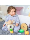 Силіконова колекційна лялька реборн Reborn Doll Хлопчик Йогорка Висота 55 см (436)
