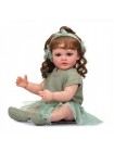 Силіконова колекційна лялька Реборн Reborn Doll Дівчинка Софія Висота 55 см (472)