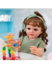 Силіконова колекційна лялька Реборн Reborn Doll Дівчинка Софія Висота 55 см (472)
