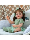 Силіконова колекційна лялька Реборн Reborn Doll Дівчинка Софія Висота 55 см (472)