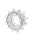 Силіконове кільце ерекційне прозоре Lovetoy Power Plus Cockring