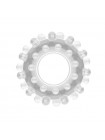 Силіконове кільце ерекційне прозоре Lovetoy Power Plus Cockring