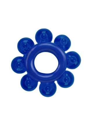 Набір синіх ерекційних кілець різної форми Chisa Cock Rings Set