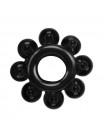 Набір чорних ерекційних кілець різної форми Chisa Cock Rings Set