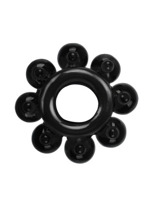 Набір чорних ерекційних кілець різної форми Chisa Cock Rings Set