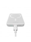 Зовнішній акумулятор Baseus з MagSafe 6000 mAh PPCXW06 Білий
