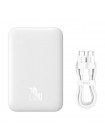 Зовнішній акумулятор Baseus з MagSafe 6000 mAh PPCXW06 Білий