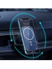 Бездротовий зарядний пристрій CHOETECH Car Magnetic Mount Inductive Qi Charger 15 W (T200-F)