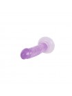 Фіолетовий анальний стимулятор на присоску Mini Dildo