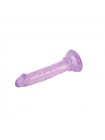 Фіолетовий анальний стимулятор на присоску Mini Dildo