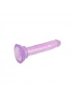Фіолетовий анальний стимулятор на присоску Mini Dildo