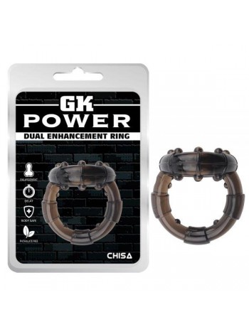 Ерекційна насадка на пінис Chisa Dual Enhancement Ring