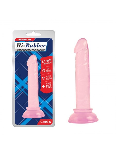 Рожевий анальний стимулятор Chisa на присоску Mini Dildo
