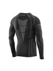 Термокофта (лонгслів) X-Tech Maglia Race 3 Munica Lunga giroc Nero S/M Чорна