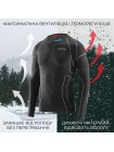 Термокофта (лонгслів) X-Tech Maglia Race 3 Munica Lunga giroc Nero S/M Чорна